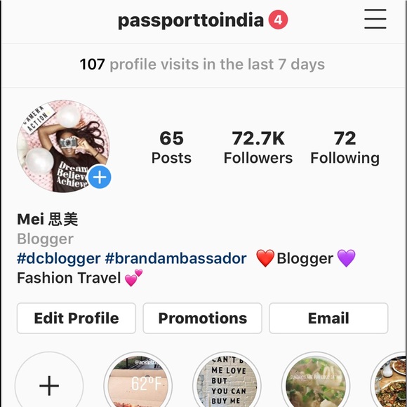 GO TO POSHMARKS INSTAGRAM AND SEE THEIR LATEST POST! - Picture 6 of 7